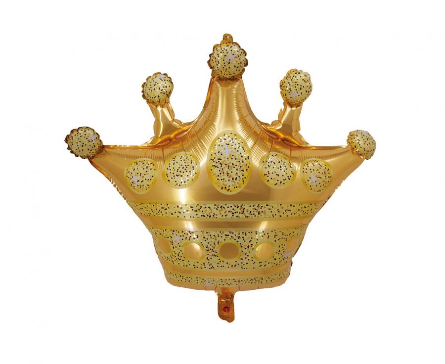 BFK Balon foliowy Korona, 66x53 cm, złota - Godan S.A. zdjęcie 1