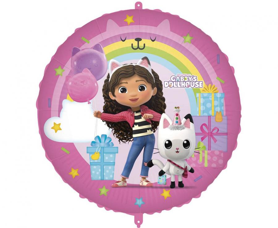 Balon foliowy 18" Gabby's Dollhouse,46 cm - Procos zdjęcie 1