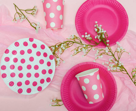 Gotowy zestaw urodzinowy - różowy