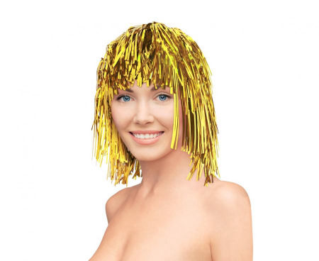 Peruka foliowa - złota