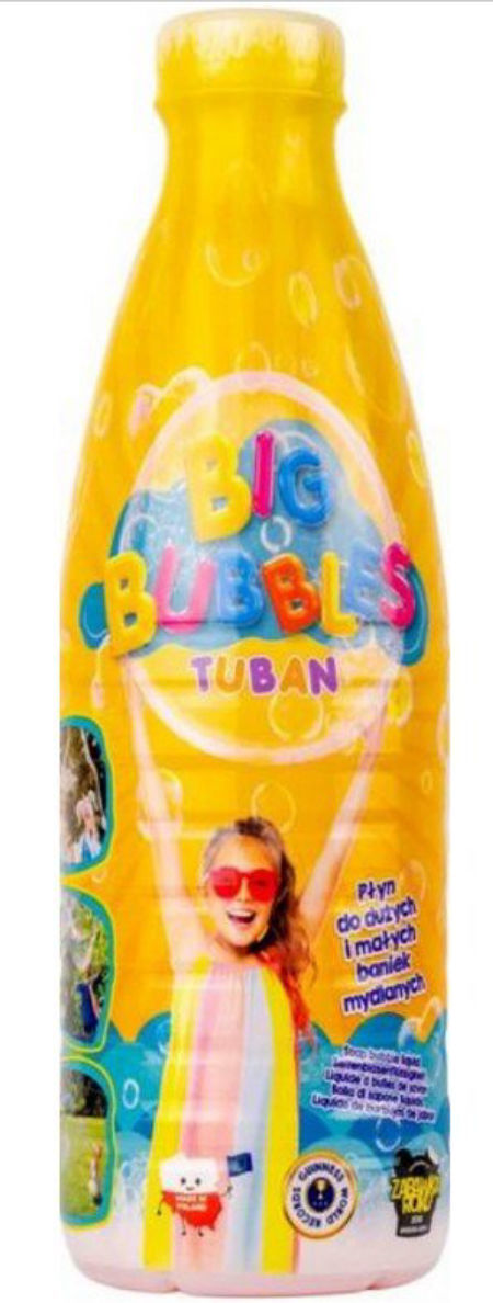 Tuban, płyn do baniek mydlanych 1L