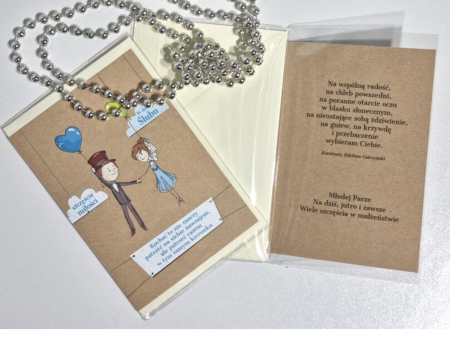 Kartka Ślubna eko - w Dniu Ślubu