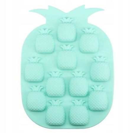 Foremka silikonowa ananas do robienia lodu, kostki lodu, ananasy