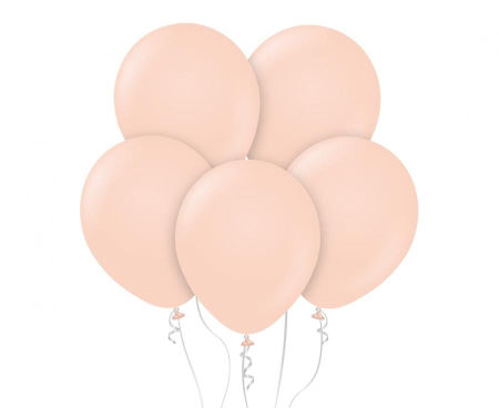 Balony Beauty&Charm, makaronowe brzoskwiniowe 12