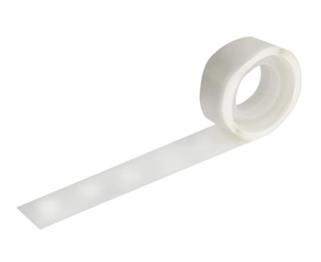 Taśma krążki dwustronnie klejące z pianki / 100 krążków