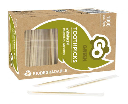 Wykałaczki pak. indywidualnie (foliowane) / 1000 szt.