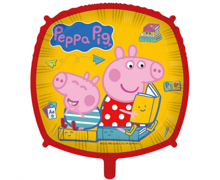 Balon foliowy 18", 46cm Peppa Pig, Świnka Peppa - Procos zdjęcie 1